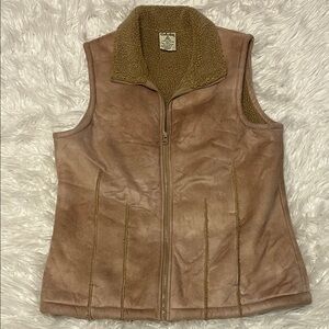 Cabela's Tan Suede Vest